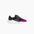 velcro panel runner / black + purple