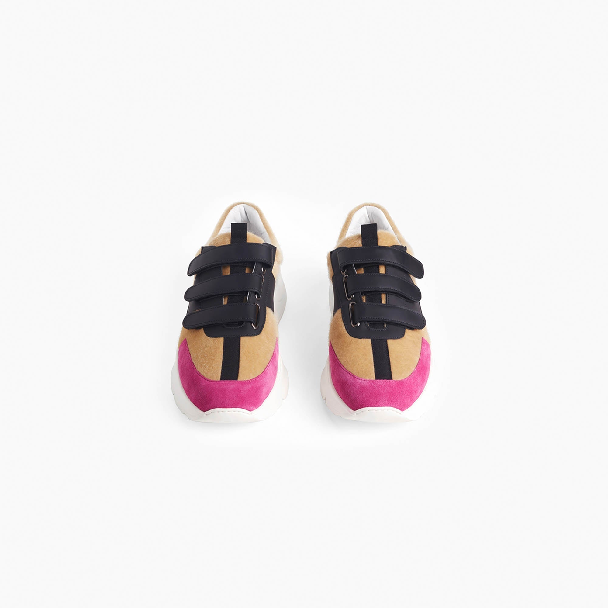 velcro panel runner / blonde