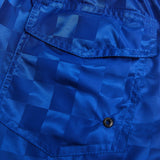 venice trunk / royal blue checkers + 3M