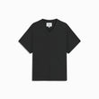 standard v-neck tee / washed black