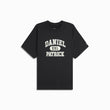 XXL varsity tee / washed black