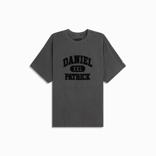 XXL varsity tee / vintage black
