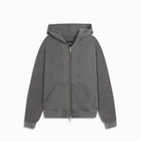 standard zip hoodie / vintage black