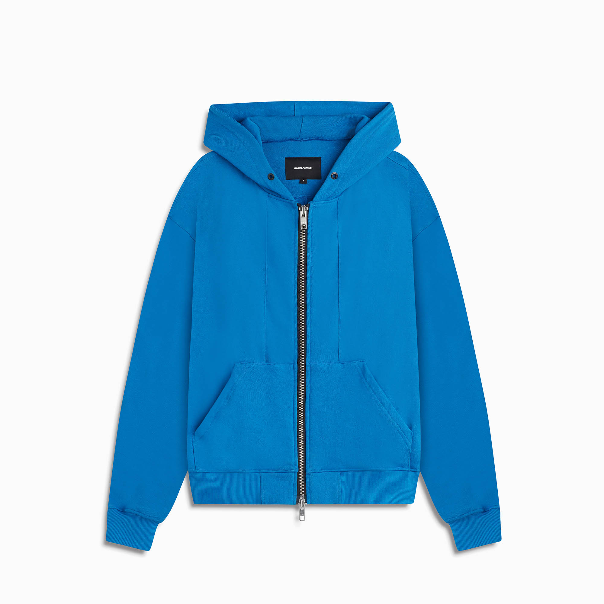 standard zip hoodie / vintage blue