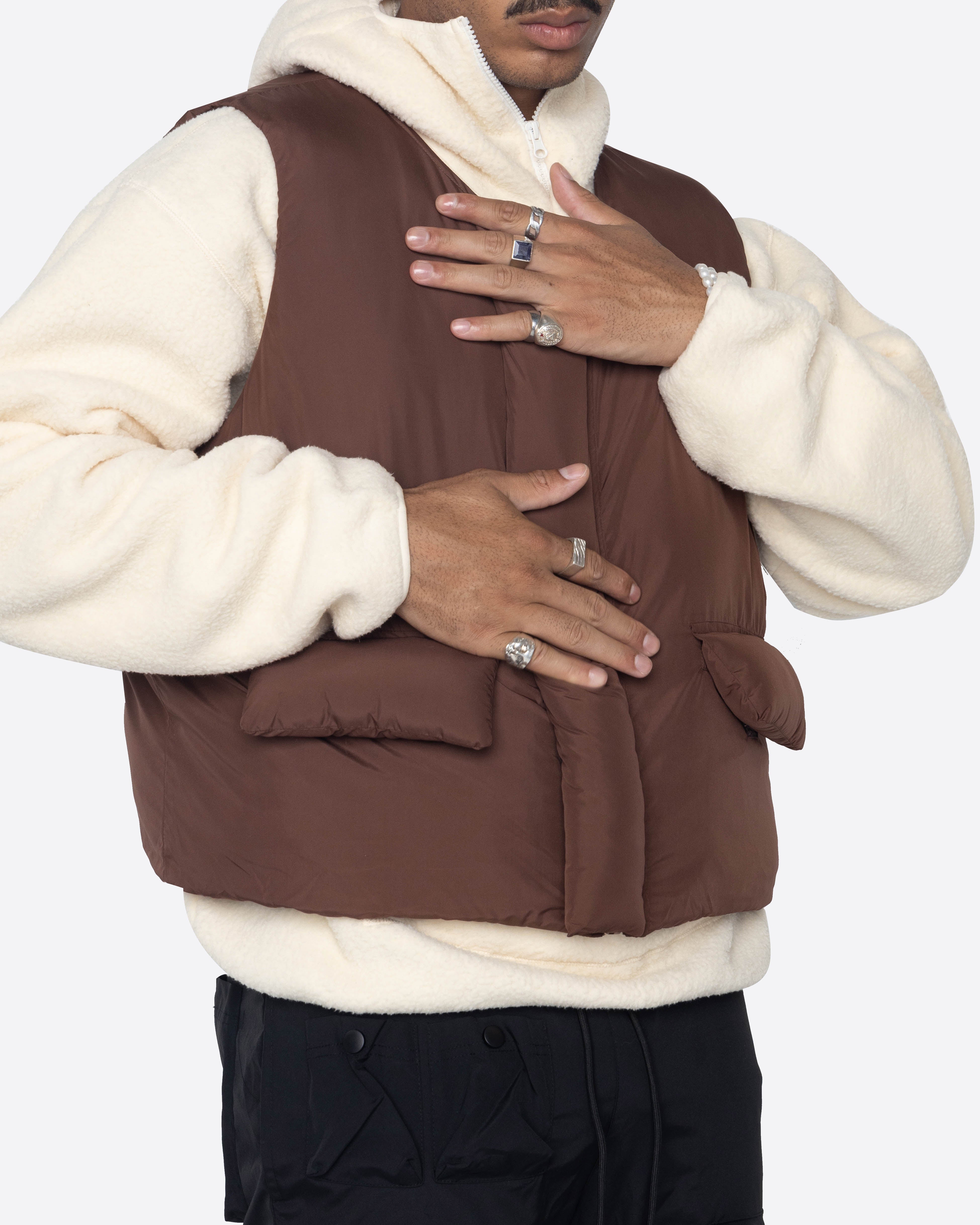 EPTM Bubble Vest - Brown