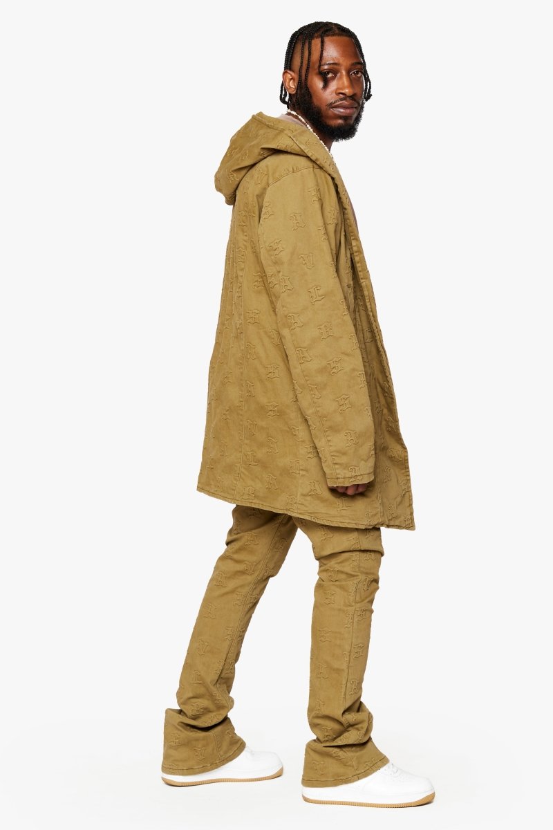 "EALDOR" TRENCH COAT GREEN