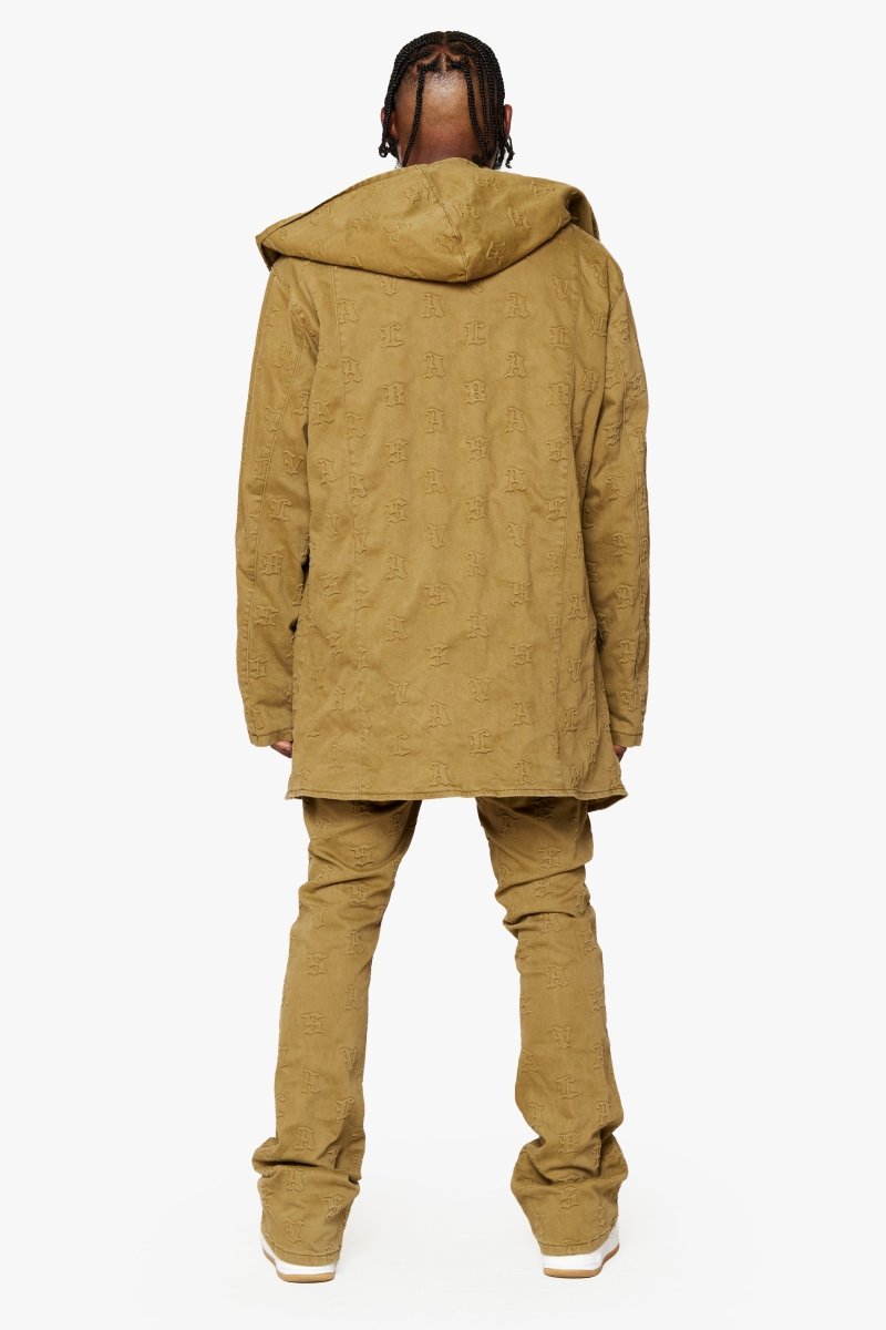 "EALDOR" TRENCH COAT GREEN