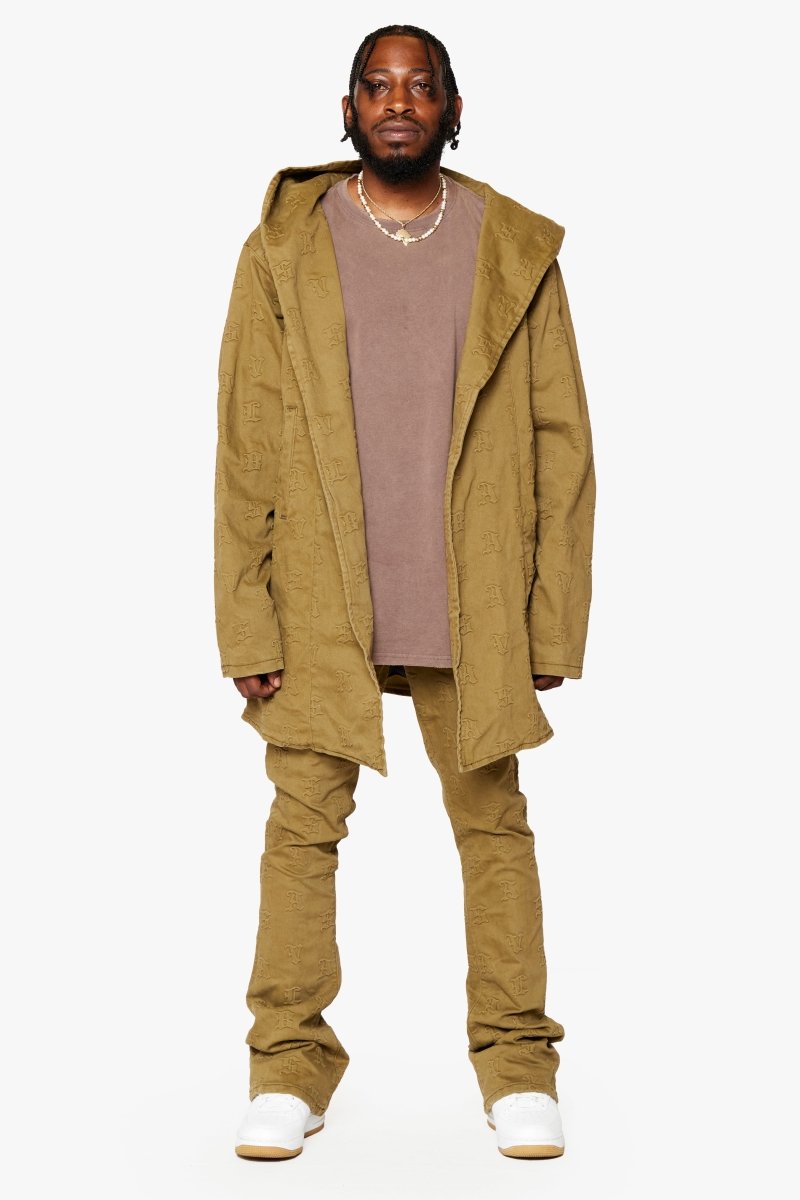 "EALDOR" TRENCH COAT GREEN