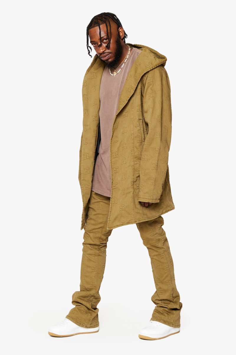 "EALDOR" TRENCH COAT GREEN