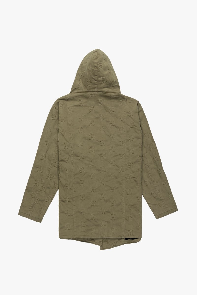 "EALDOR" TRENCH COAT GREEN