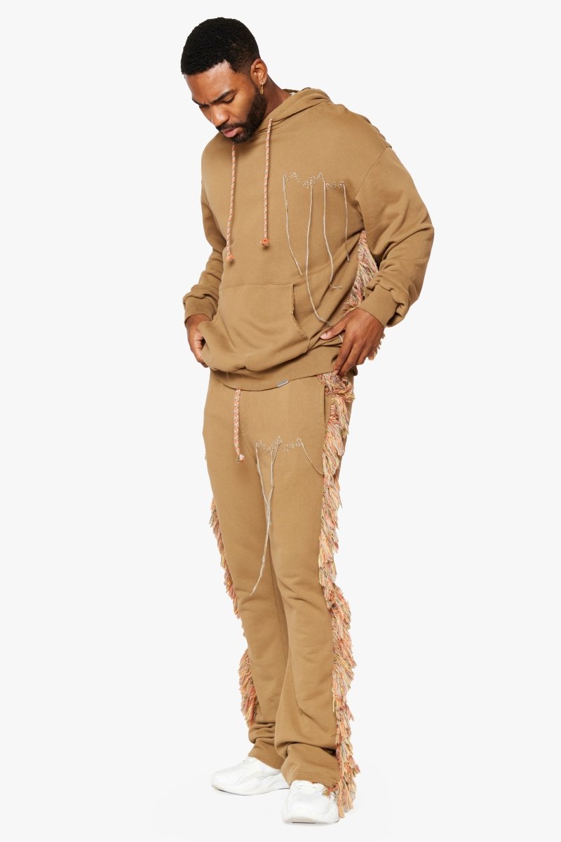 "ECCO"  FLEECE SET VINTAGE COFFEE