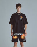 Echoes Amplitude Tshirt Black