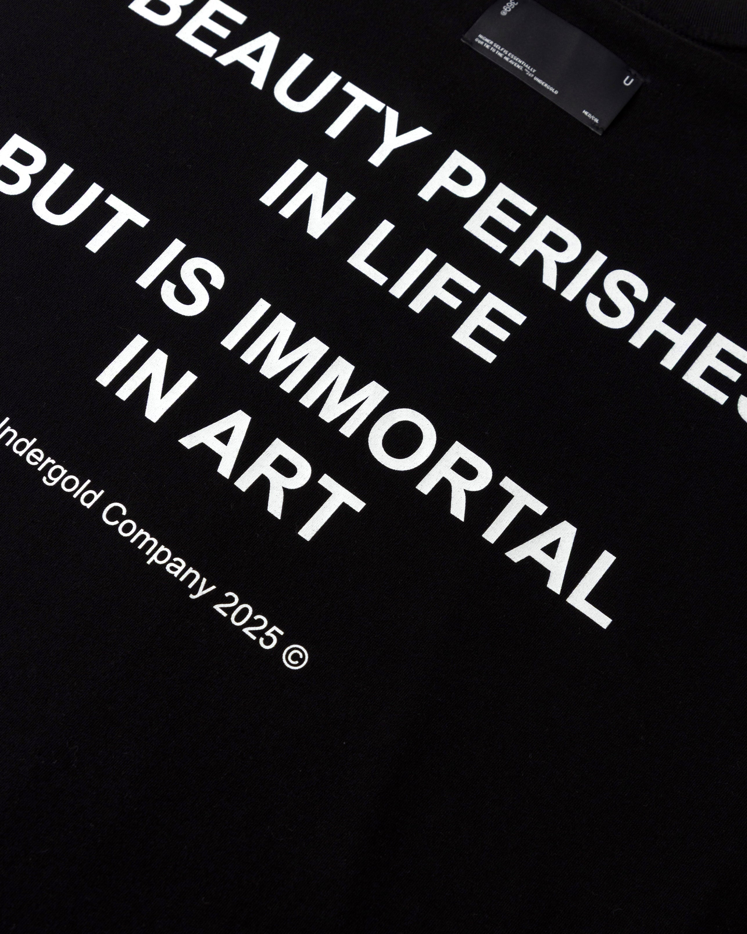 Echoes Beauty Tshirt Black