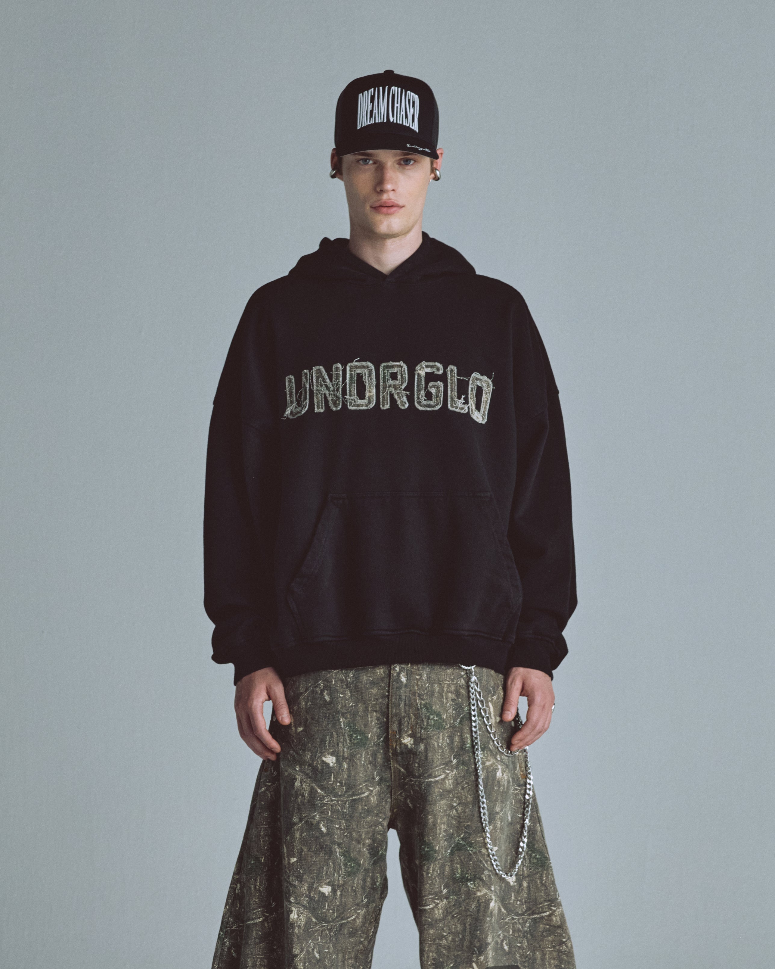 Echoes Cammo UNDRGLD Hoodie Black