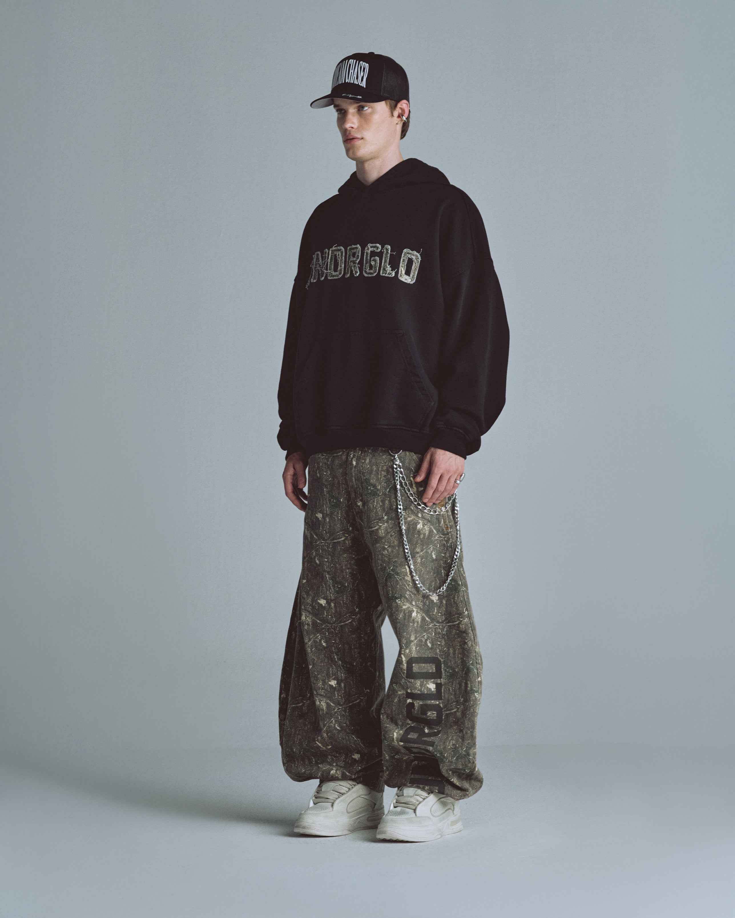 Echoes Cammo UNDRGLD Hoodie Black