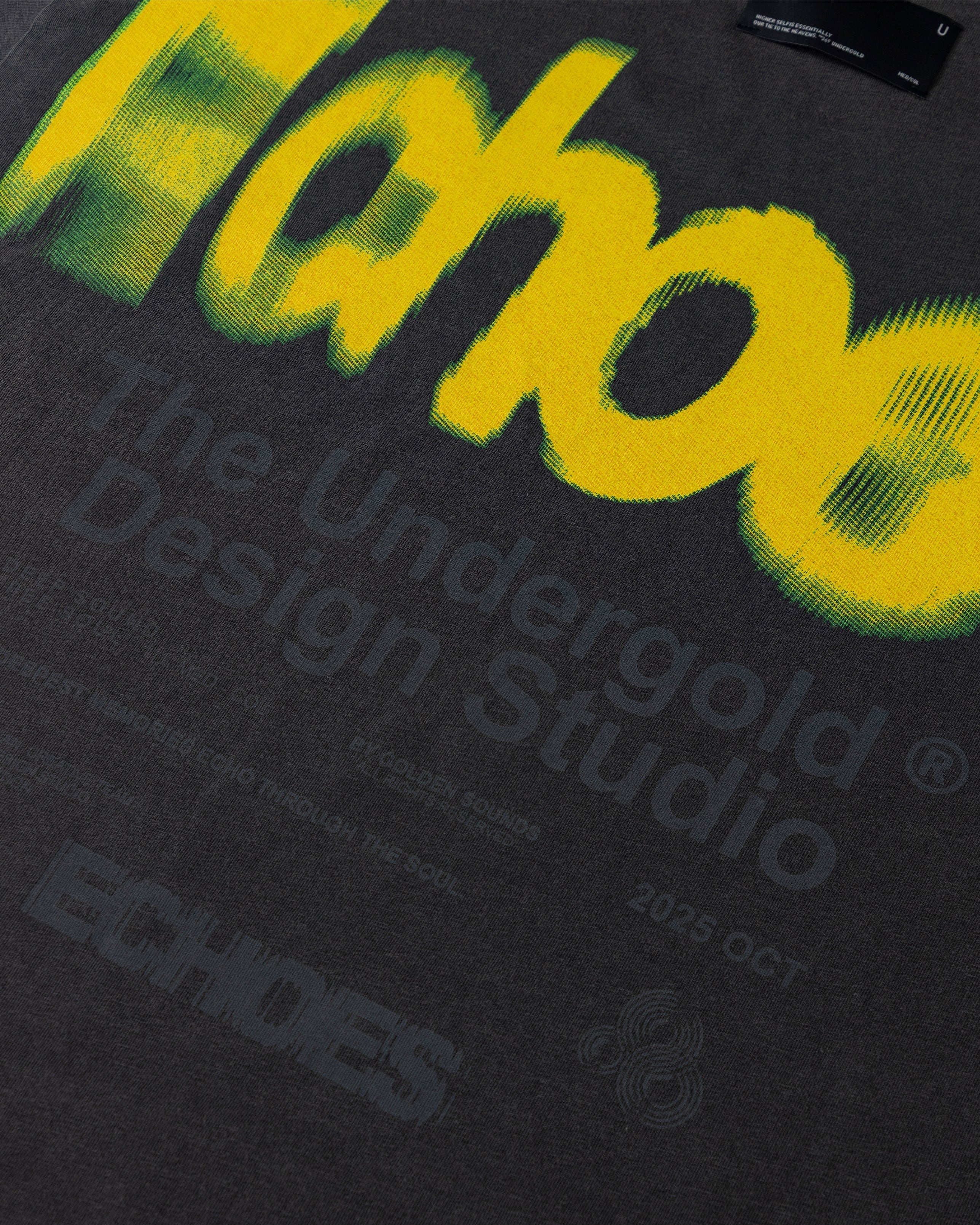 Echoes Echo Tshirt Old Washed Gray