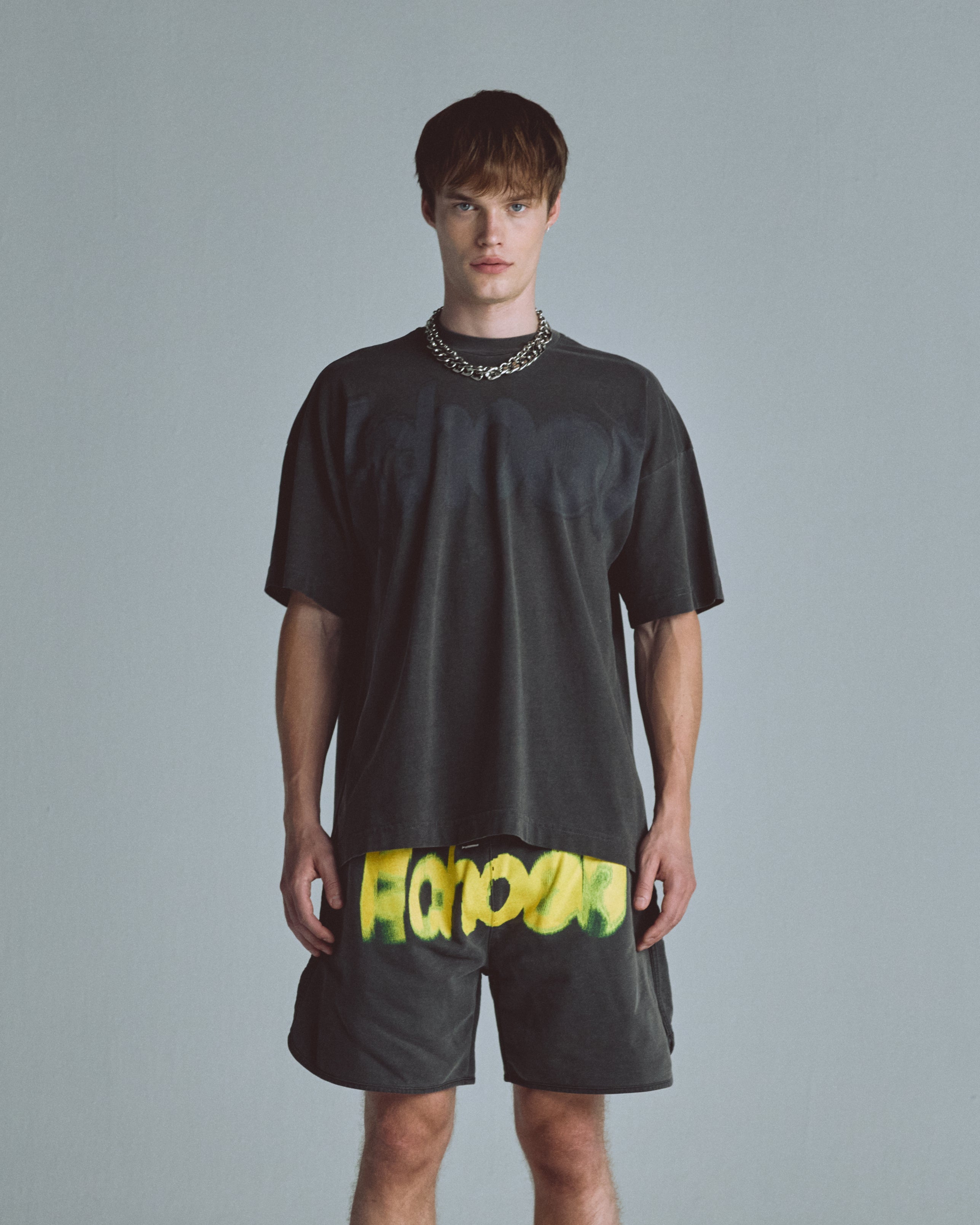 Echoes Echo Tshirt Old Washed Gray