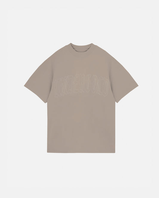 Echoes God's Plan Tshirt Light Brown
