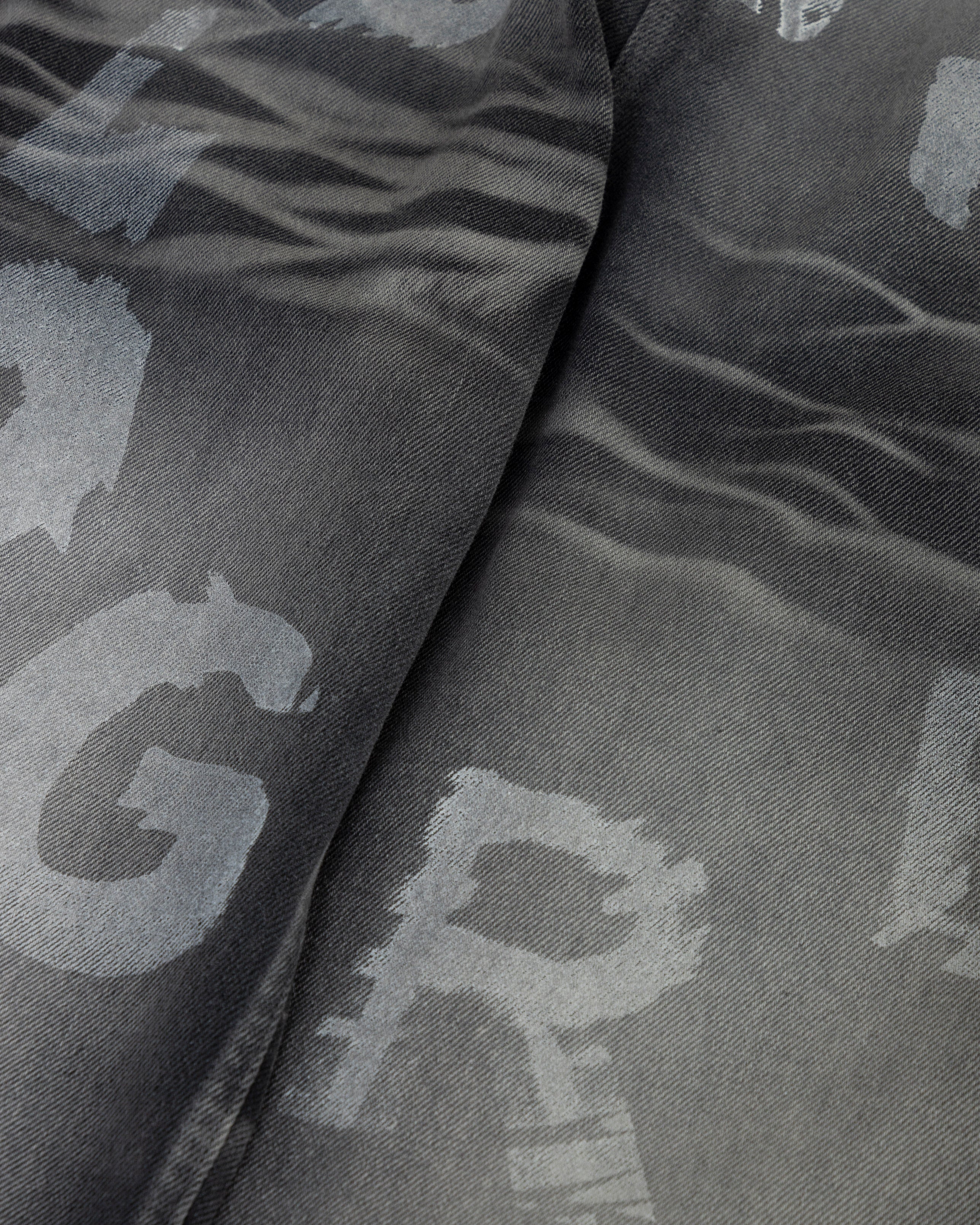 Echoes Tremor Wide Jeans Washed Gray