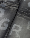 Echoes Tremor Wide Jeans Washed Gray