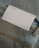 Echoes U Star Wide Jeans Washed Blue