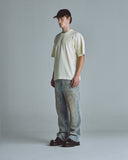 Echoes U Star Wide Jeans Washed Blue