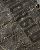 Echoes UNDRGLD Zip Up Jacket Forest Pattern