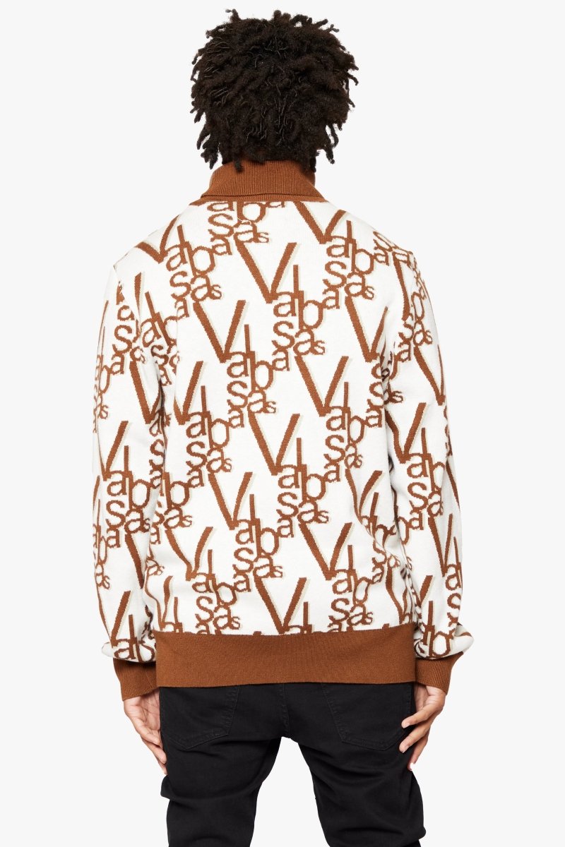 "ELYSIAN" TURTLE NECK CARAMEL