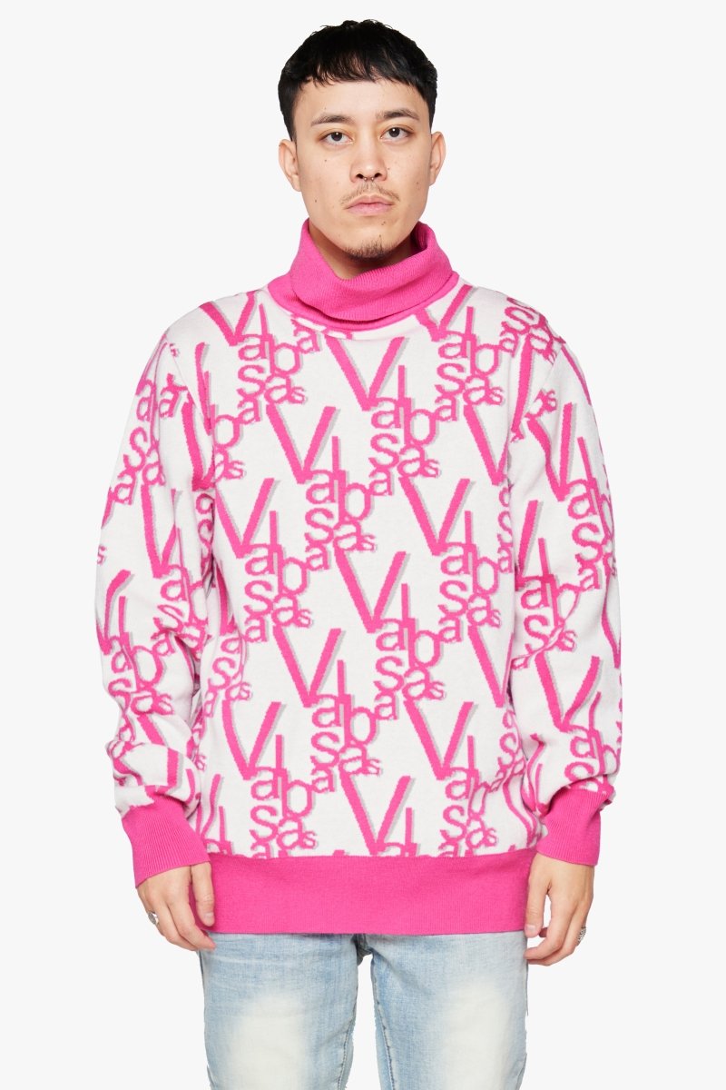 "ELYSIAN" TURTLE NECK DAHLIA PINK