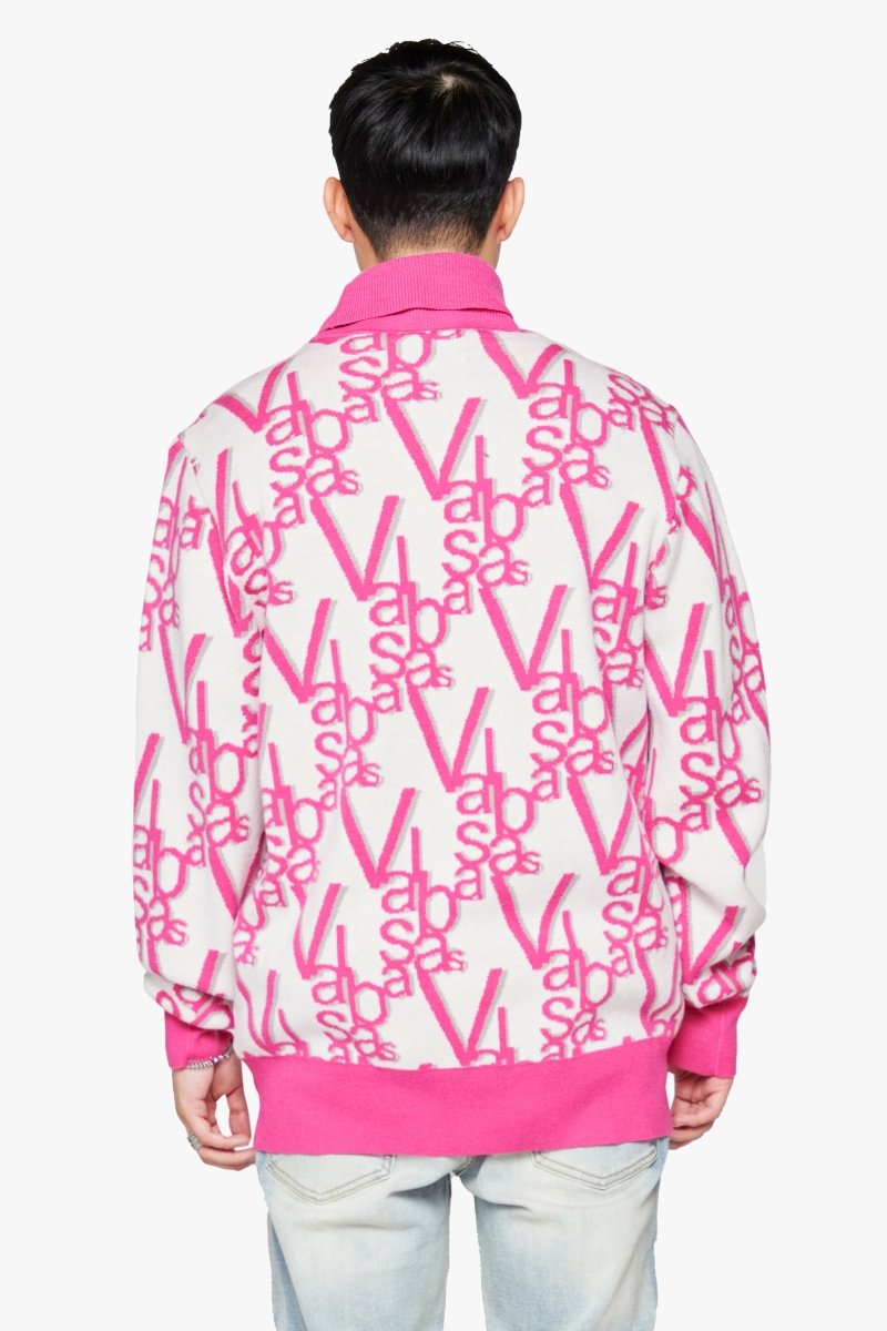 "ELYSIAN" TURTLE NECK DAHLIA PINK