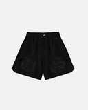 Embroidered UG Biased Shorts Black