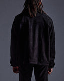 "Dolby" Synth Suede Jacket (Black)