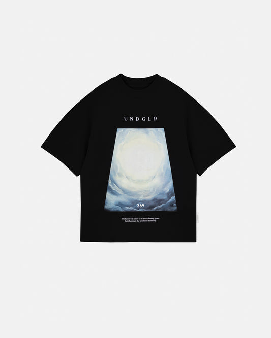 Eternal Tunnel Boxy Fit Tshirt Black