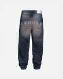 Eternal UNDGLD Wide Jean Polluted Blue