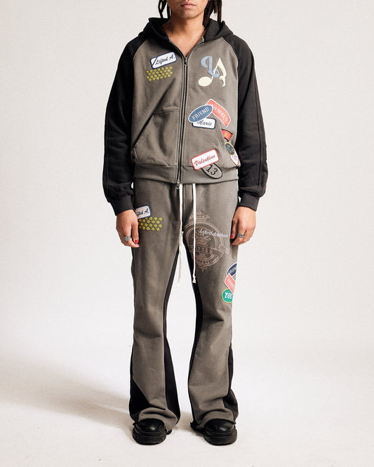 "Rawls" Zip Hoodie (Shadow)