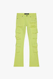 Expanse Stacked Flare Jean Yelllow