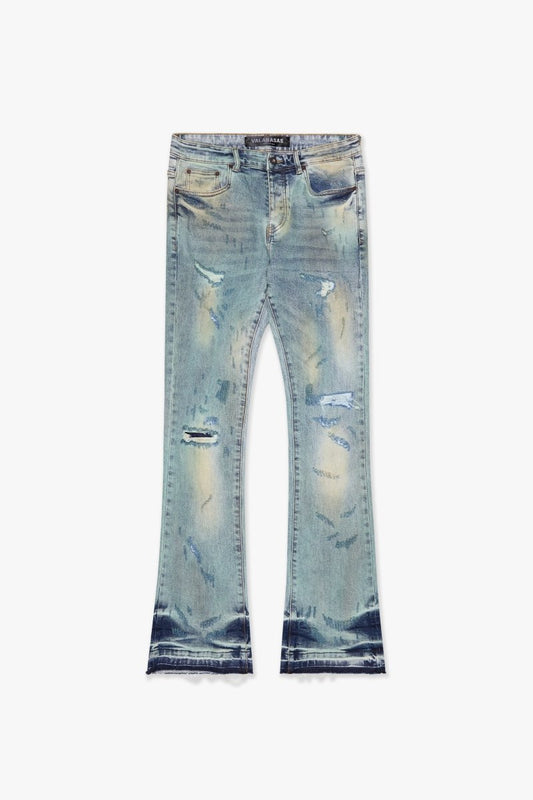 "EXPLORER" STACKED VINTAGE WASH