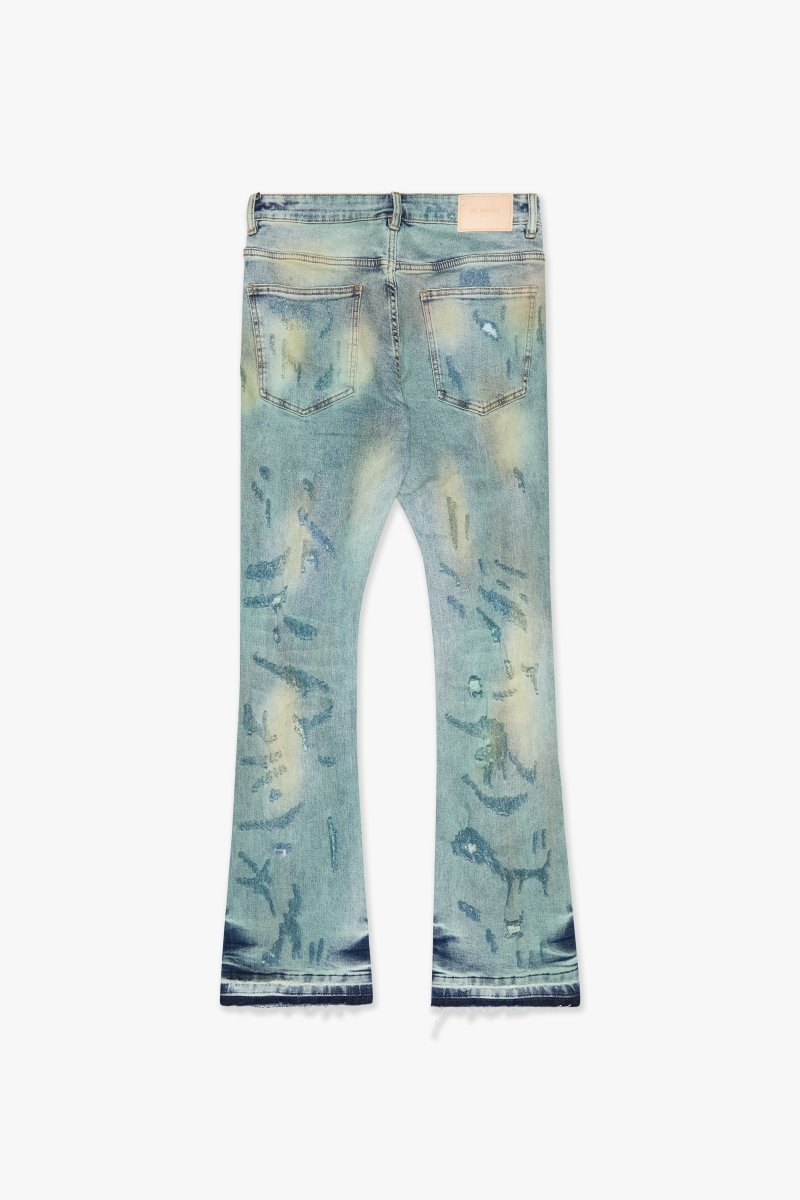 "EXPLORER" STACKED VINTAGE WASH