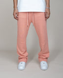 BIG N TALL PERFECT FLARE SWEATPANTS-DARK PINK
