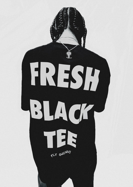 FRESH BLACK TEE