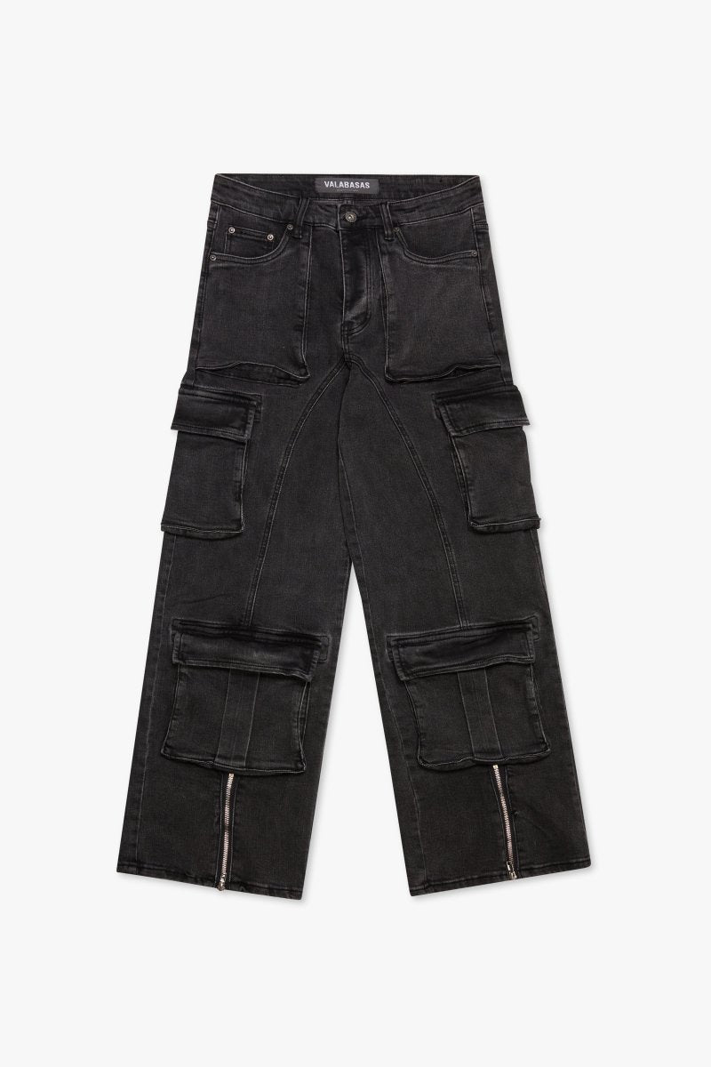 Flyes Baggy Jean Black Washed