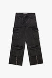 Flyes Baggy Jean Black Washed