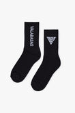 Footprint Socks Black