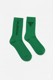 Footprint Socks Green