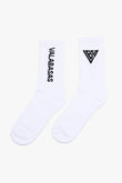 Footprint Socks White