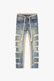"FRAYSLATE" SKINNY JEAN VINTAGE WASH