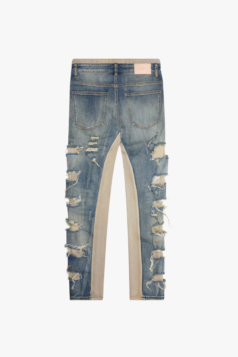 "FRAYSLATE" SKINNY JEAN VINTAGE WASH