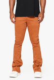 "FRITH”  STACKED FLARE JEAN TANGERINE