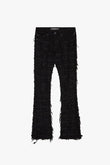 "FURY" Stacked Jeans Black