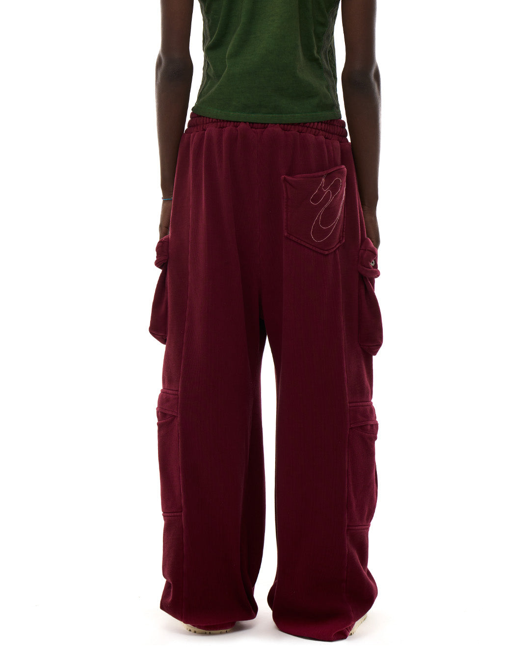 TRAVIS CARGO PANTS // BURGUNDY